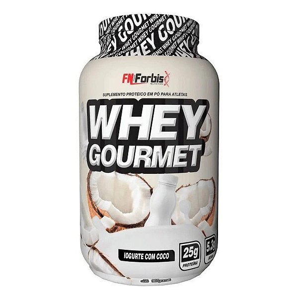 Suplemento Em Pó Whey Gourmet Iogurte De Coco Pote 907g