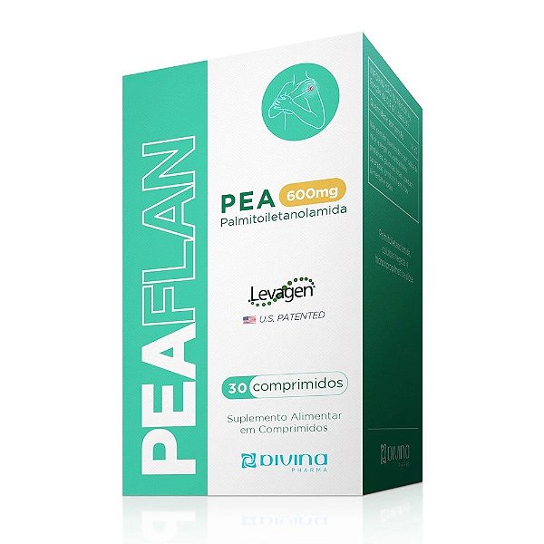 Suplemento Alimentar Peaflan Pea 600mg 30 Comprimidos