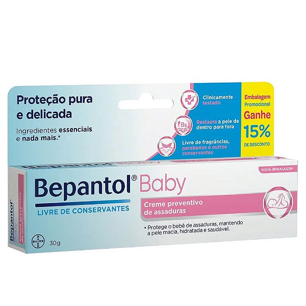 Bepantol Baby Creme Preventivo De Assaduras 30g