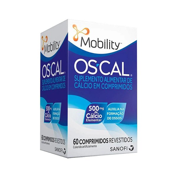 Suplemento Alimentar Os-cal 500mg 60 Comprimidos Revestidos