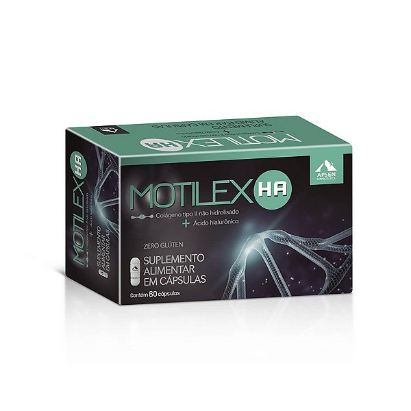 Suplemento Alimentar Motilex HA 60 Cápsulas Apsen