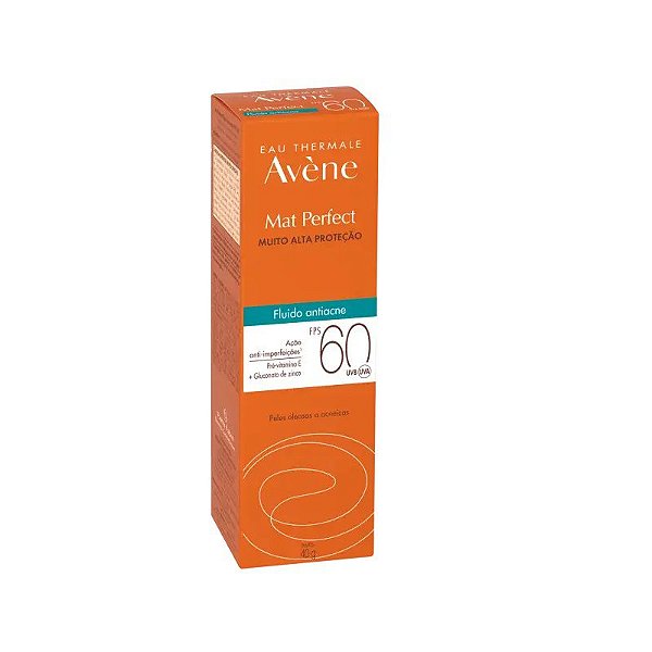 Protetor Solar Avène Mat Perfect Fluido Antiacne FPS60 40g