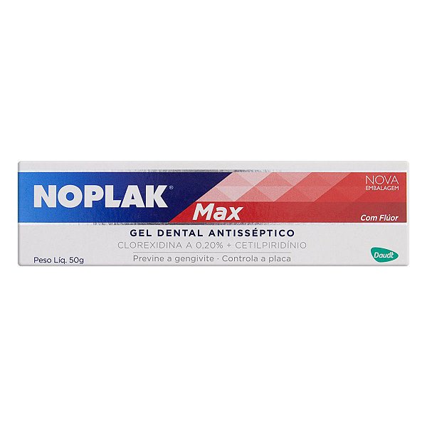 Gel Dental Antisséptico Noplak Max 50g