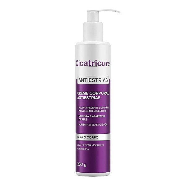 Creme Corporal Cicatricure Antiestrias 250g