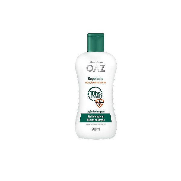 Loção Repelente OAZ 10H De Proteção 200ml