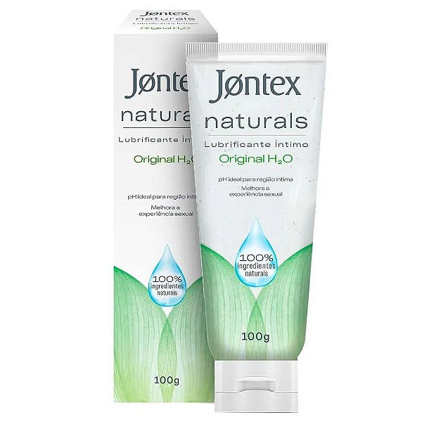 Lubrificante Íntimo Jontex Naturals Original H2O 100g