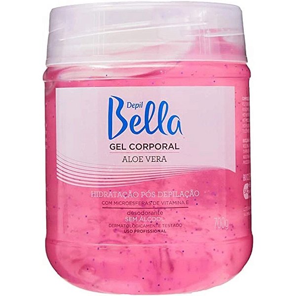 Gel Hidratante Corporal Pós-Depilação Depil Bella Aloe Vera 700g