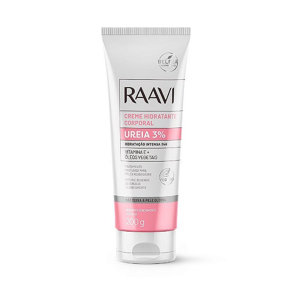 Creme Hidratante Corporal Raavi Ureia 3% 200g
