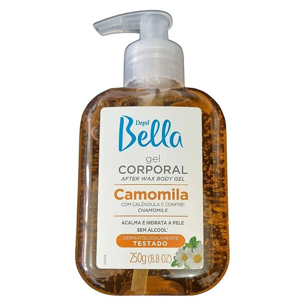 Gel Hidratante Corporal Pós-Depilação Depil Bella Camomila 250g