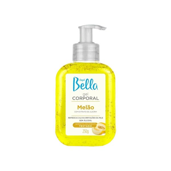 Gel Hidratante Corporal Pós-Depilação Depil Bella Melão 250g