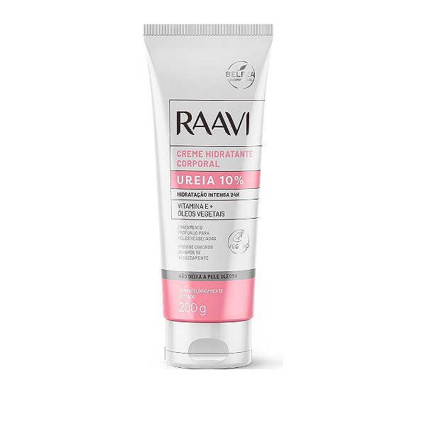 Creme Hidratante Corporal Raavi Ureia 10% 200g