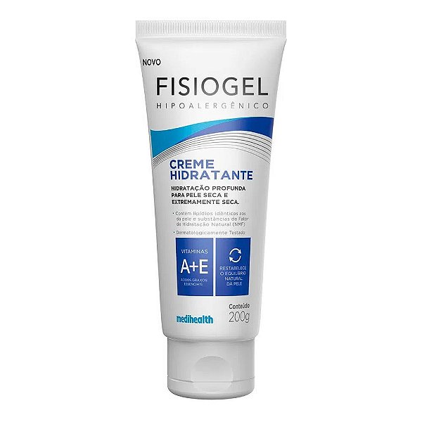 Creme Hidratante Corporal Fisiogel Hipoalergênico 200g