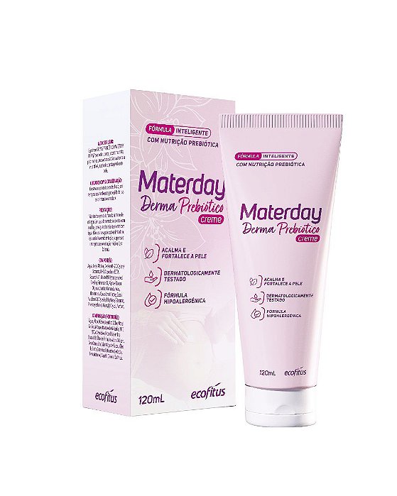 Creme Dermatólogico Materday Derma Prebiótico Ecofitus 120ml