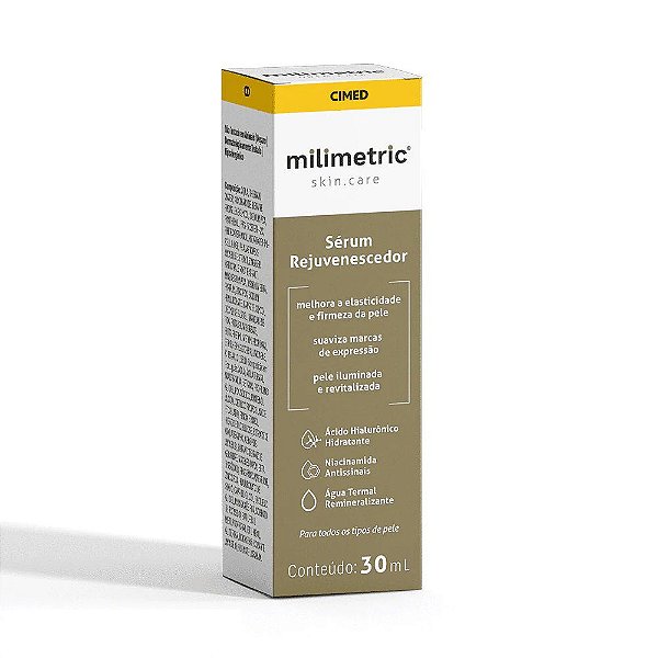 Sérum Rejuvenescedor Facial Milimetric Skincare 30ml