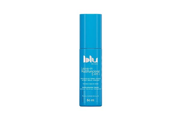 Protetor Solar Capilar Leave-in Multifuncional 5 Em 1 Blu Magic Trip 60ml