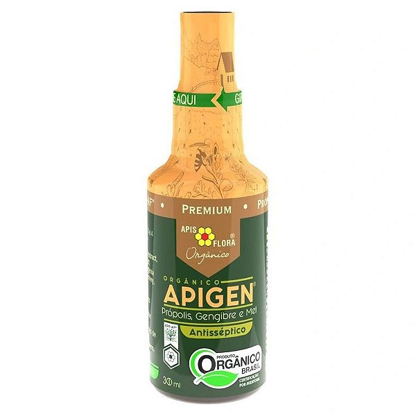 Antisséptico Apigen Spray Apis Flora Própolis Gengibre E Mel 30ml