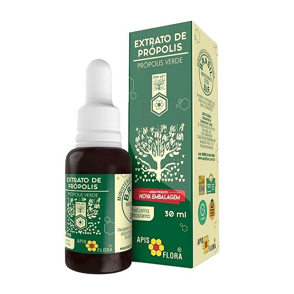 Extrato De Própolis Apis Flora Própolis Verde 30ml