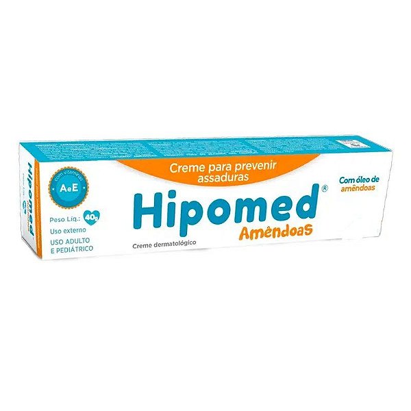 Pomada Para Assaduras Cimed Hipomed Amêndoas 40g
