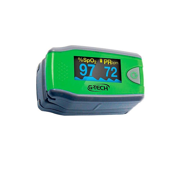 Oxímetro De Dedo G-Tech Oled Graph Pediátrico
