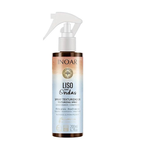 Spray Texturizador Inoar Liso Com Ondas 200ml
