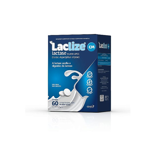 Suplemento Alimentar Laclize 60 Comprimidos