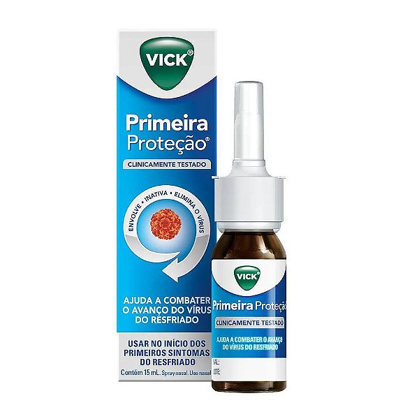 Spray Nasal Vick Primeira Proteção 15mL