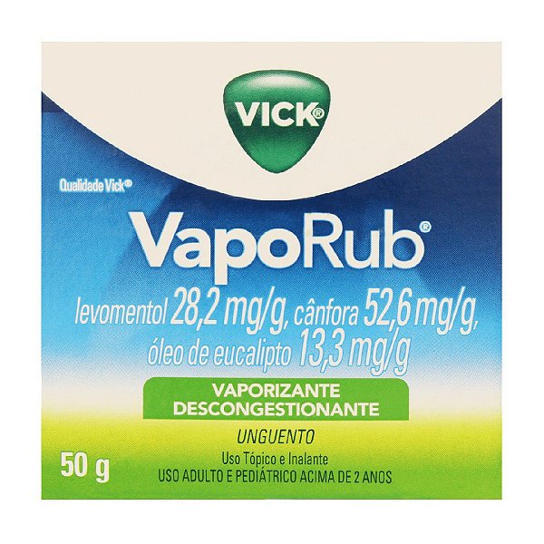 Vick VapoRub Unguento Pote 50g