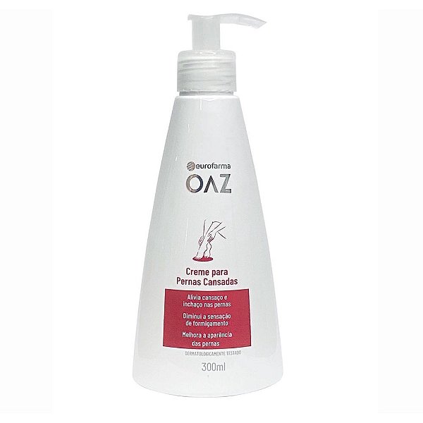 Creme Para Pernas Cansadas OAZ 300ml