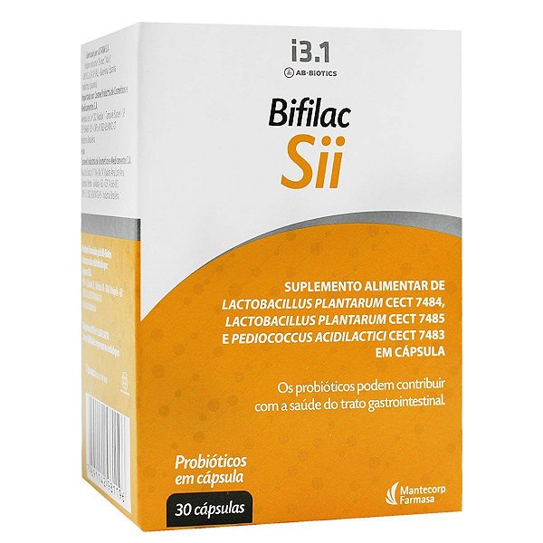 Suplemento Probióticos Bifilac Sii 30 Cápsulas