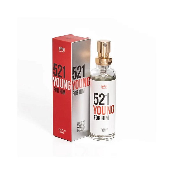 Perfume Masculino Amakha Paris 521 Young For Him 15ml