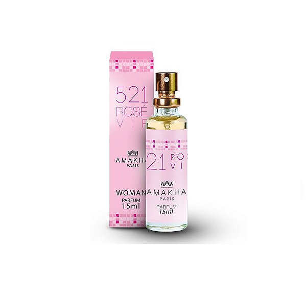 Perfume Feminino Amakha Paris 521 Rosé Vip 15mL
