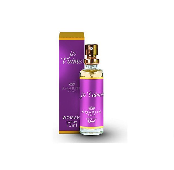 Perfume Feminino Amakha Paris JeT'aime 15ml