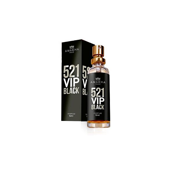 Perfume Masculino  Amakha Paris 521 Vip Black 15ml