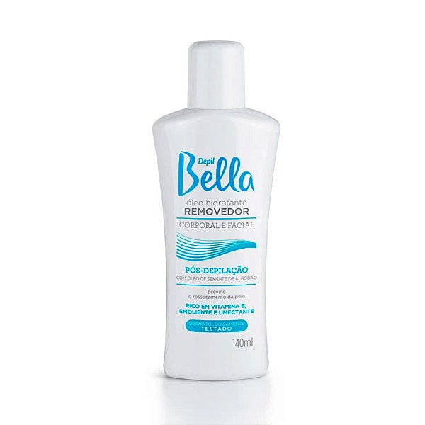 Óleo Removedor Depil Bella Pós Depilação Algodão 140ml