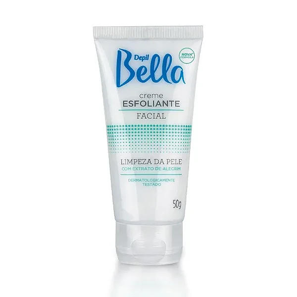 Creme Esfoliante Facial Depil Bella De Alecrim 50g