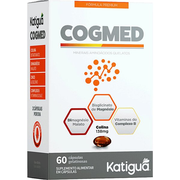 Suplemento Alimentar Cogmed 60 Cápsulas