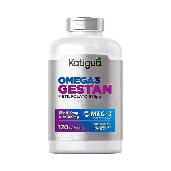 Suplemento Alimentar Ômega 3 Gestan 120 Cápsulas