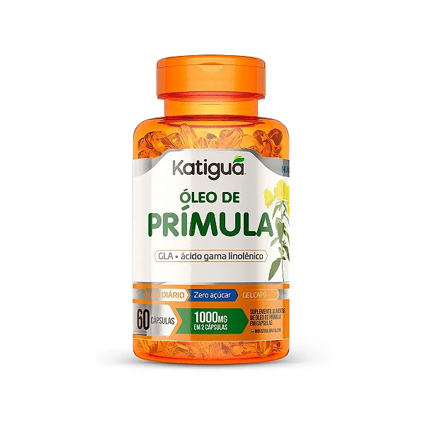 Suplemento Alimentar Óleo de Prímula GLA+Ácido gama linolênico 60 Cápsulas