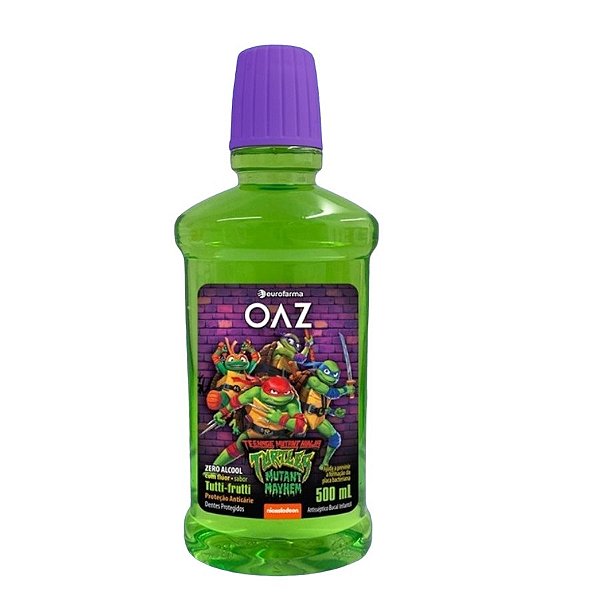 Antisséptico Bucal Oaz Zero Álcool Tutti-Frutti  Eurofarma 500ml