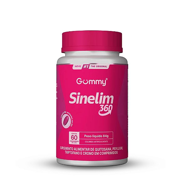 Suplemento Alimentar Gummy Sinelim 360 60 Cápsulas