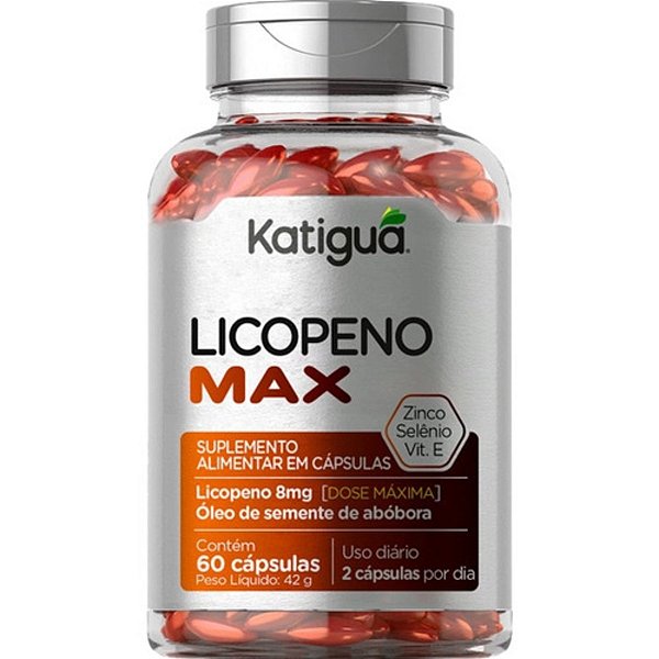 Suplemento Alimentar Katiguá Licopeno Max 60 Cápsulas