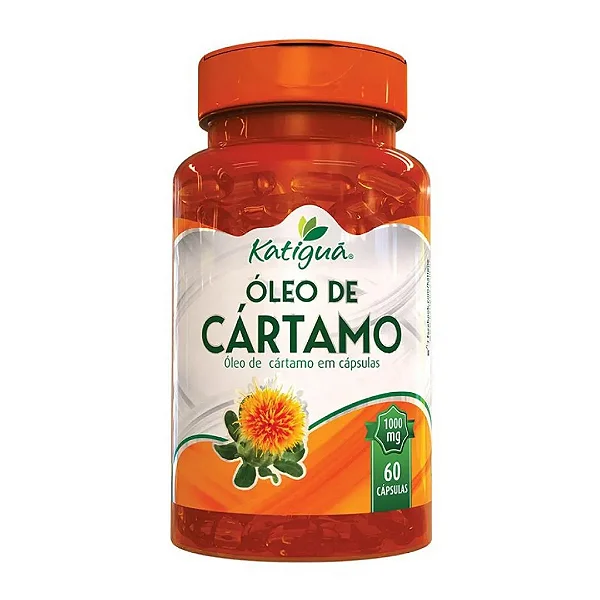 Suplemento Alimentar Óleo De Cártamo 60 Cápsulas