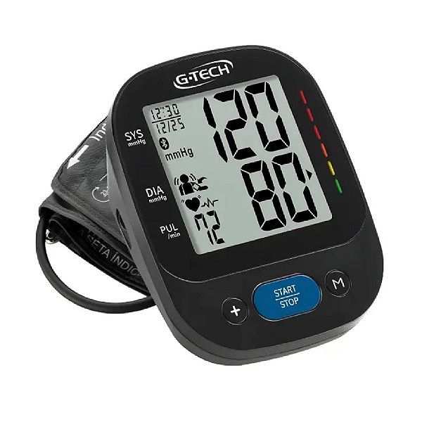 Aparelho De Pressão Digital Automático De Braço G-Tech Smart Connect LA850BT