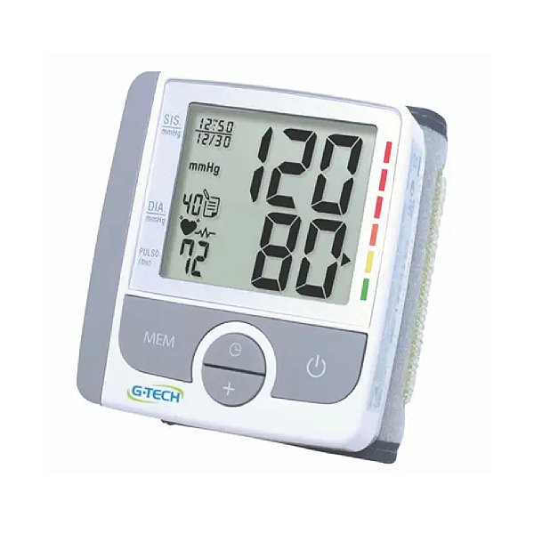 Aparelho De Pressão Digital De Pulso G-Tech GP300
