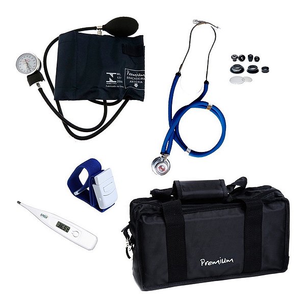 Kit Acadêmico Azul G-Tech Premium