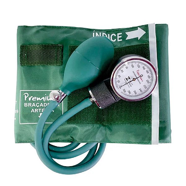 Esfigmomanômetro Aneróide G-Tech Premium Cor Verde