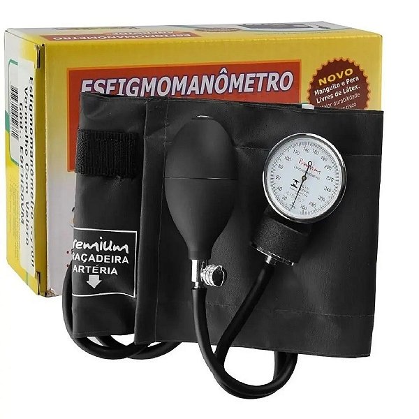 Esfigmomanômetro Aneróide G-Tech Premium Cor Preto