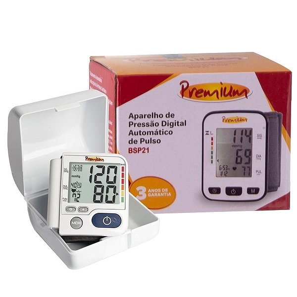 Aparelho De Pressão Digital De Pulso Premium LP200