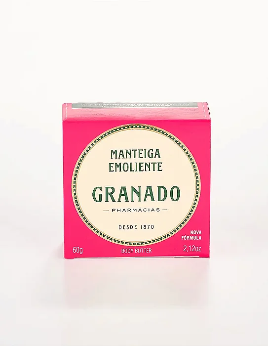 Manteiga Emoliente Corporal Granado Pink 60g