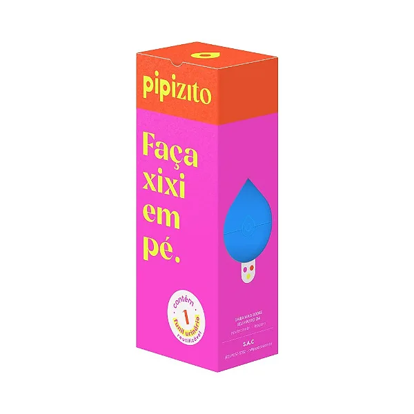 Funil Urinário Reutilizável Pipizito Azul